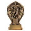 Gold cosmos - football male with resin construction
