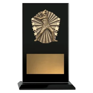 Black cosmos glass - female with glass construction