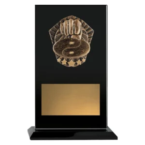 Black cosmos glass - martial arts with glass construction