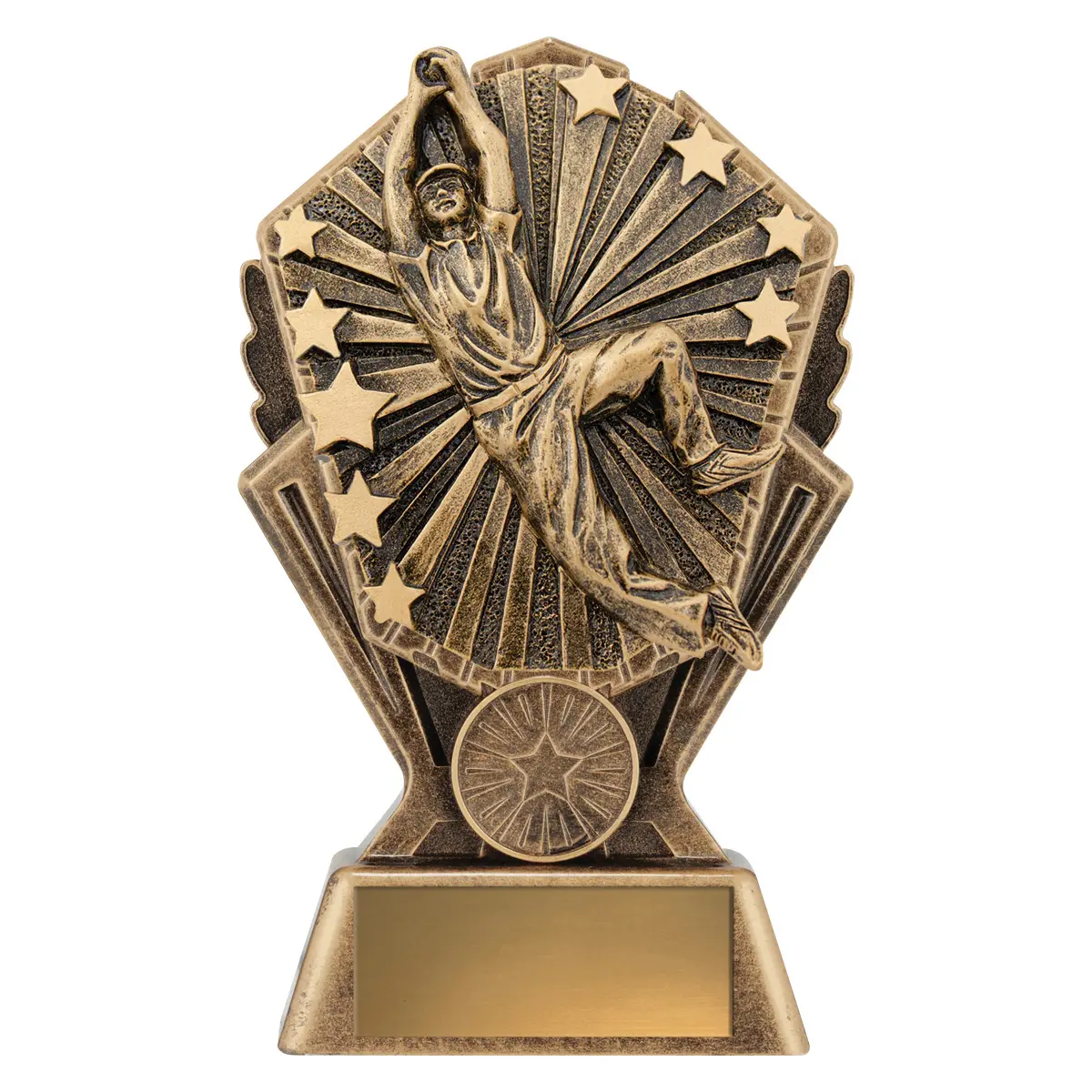 Gold cosmos - male fielding with resin construction