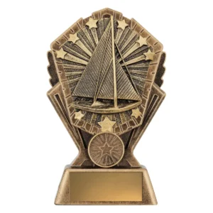Gold cosmos - sailing with resin construction