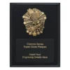 Black cosmos super plaque - fishing with timber construction