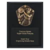 Black cosmos super plaque - netball with timber construction