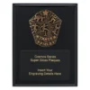 Black cosmos super plaque - track & field with timber construction
