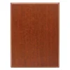 Walnut craftsman plaque with timber construction