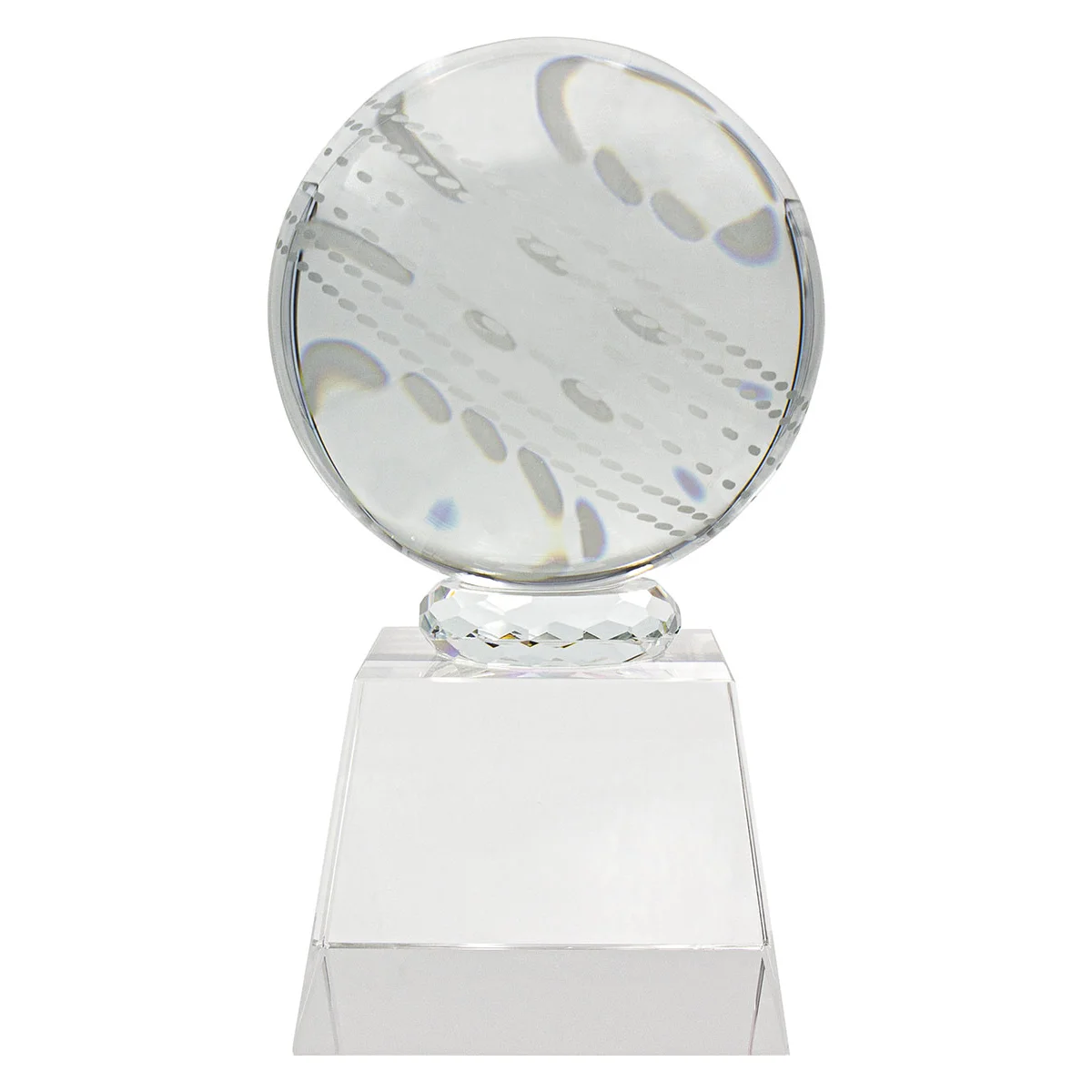 Cricket crystal ball with crystal construction