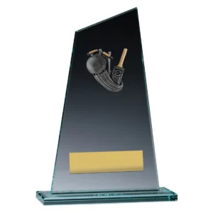 Cricket peak glass with glass construction