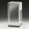 Crystal icon block with crystal construction