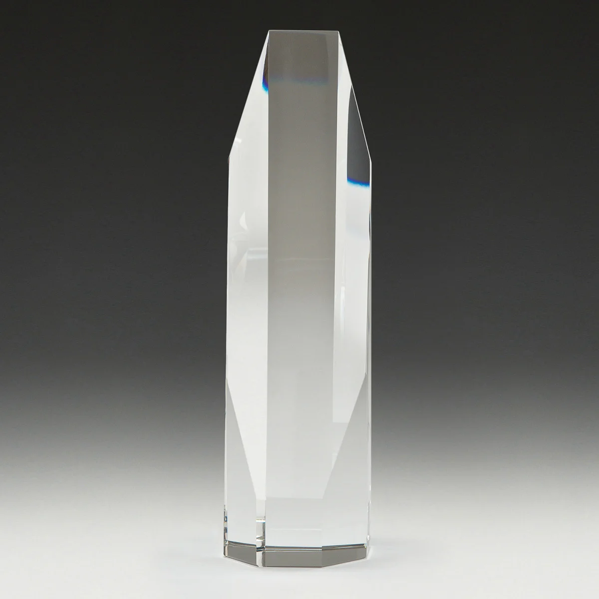Crystal octagon tower with crystal construction