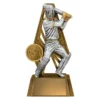 Silver / gold cyber batting with resin construction
