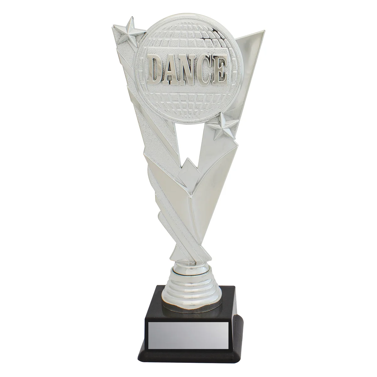 Silver dance marvel with plastic construction