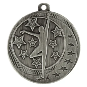 Silver dance wayfare with metal construction