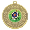 Gold distinction - archery with metal construction