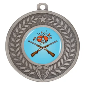 Silver distinction - clay with metal construction