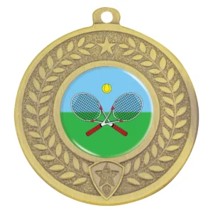 Gold distinction - cross racquets with metal construction
