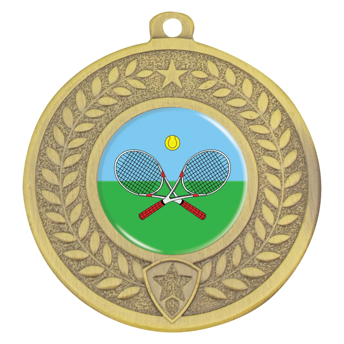 Gold distinction - cross racquets with metal construction