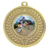 Gold distinction - motocross with metal construction