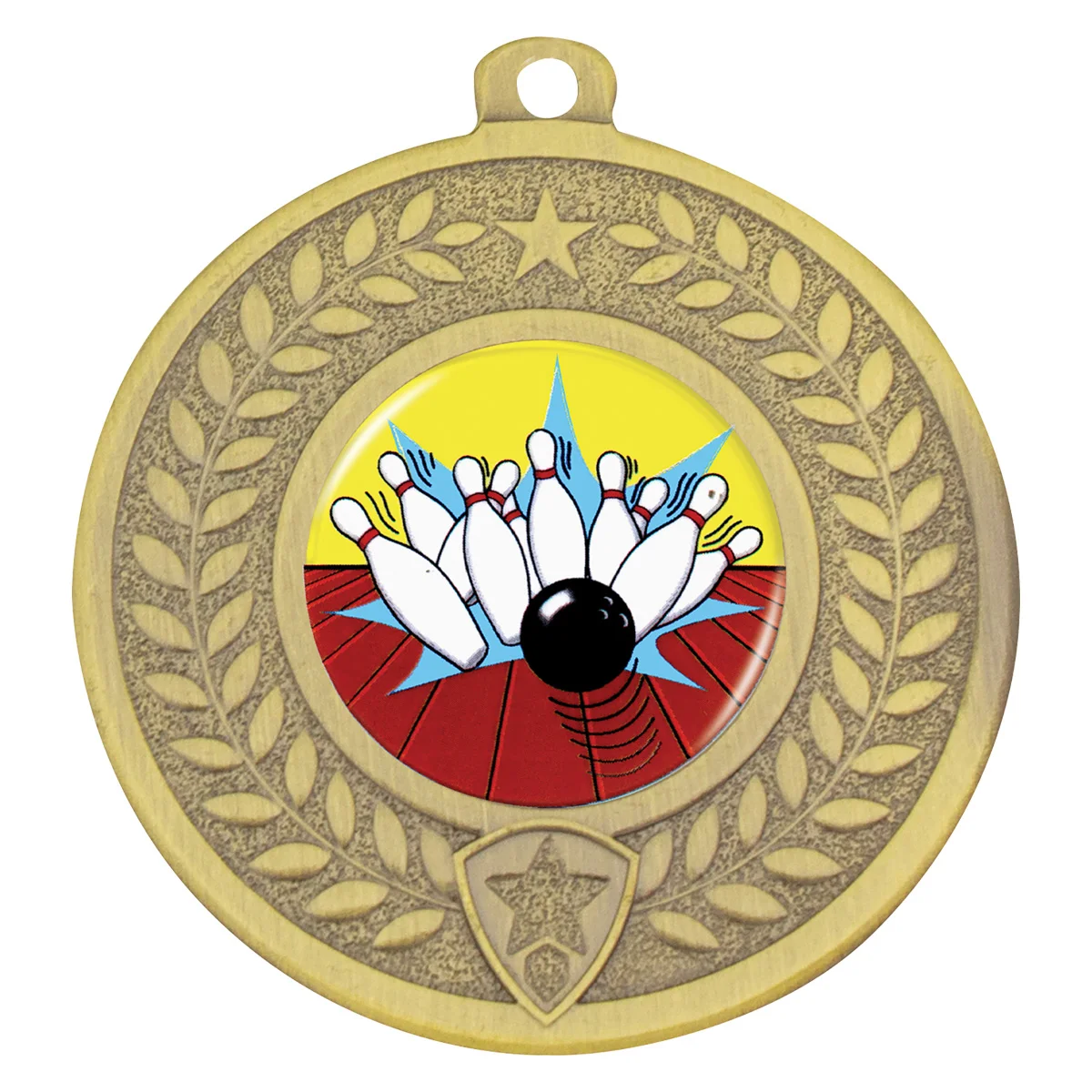 Gold distinction - strike with metal construction