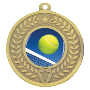 Gold distinction - tennis with metal construction