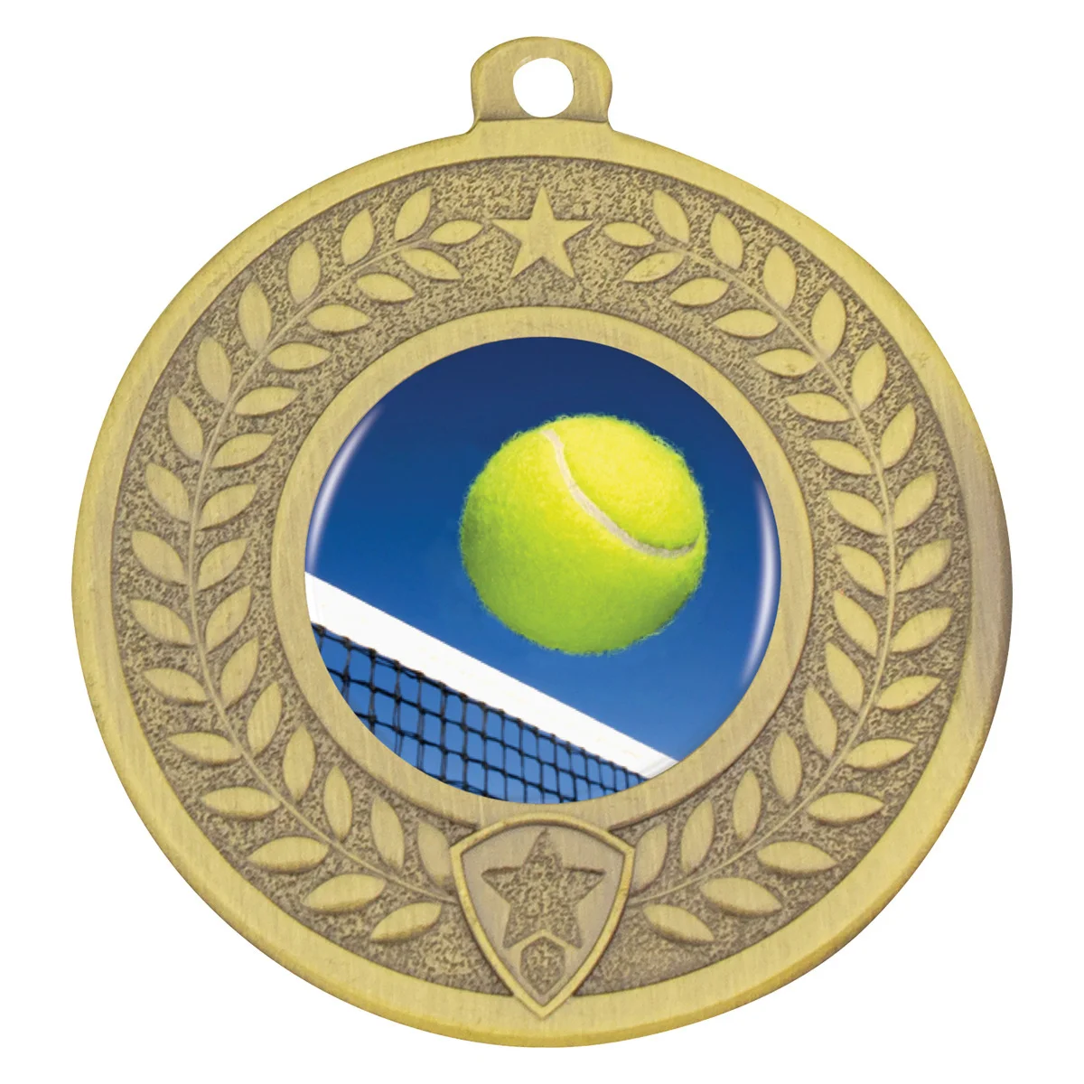 Gold distinction - tennis with metal construction