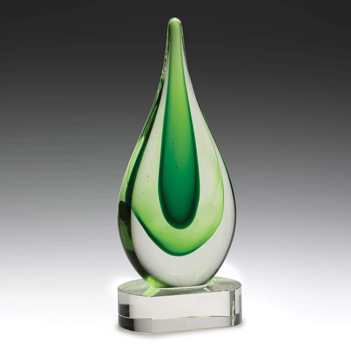 Green earth with glass construction