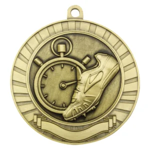 Gold eco scroll - athletics with metal construction