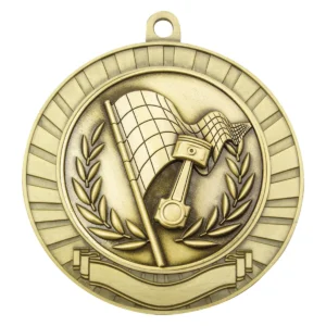 Gold eco scroll - motorsport with metal construction