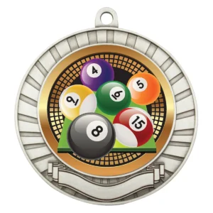 Silver eco scroll - pool with metal construction