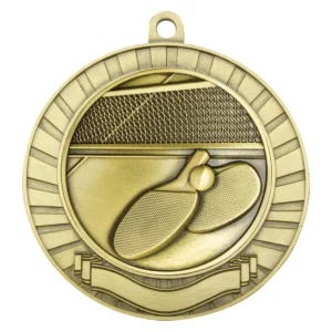 Gold eco scroll - table tennis with metal construction