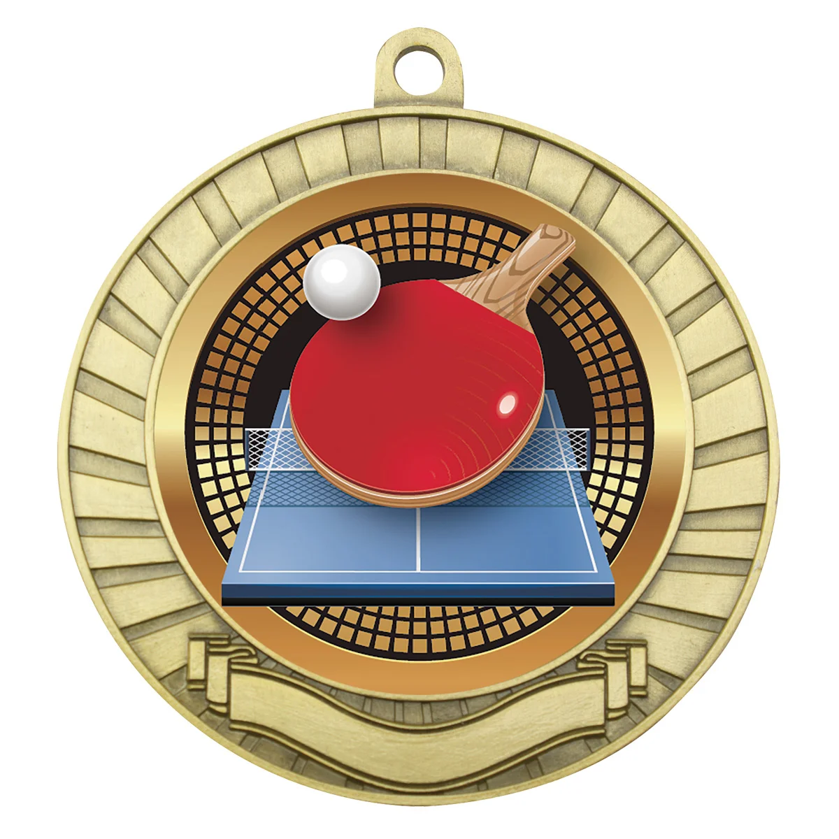 Gold eco scroll - table tennis with metal construction