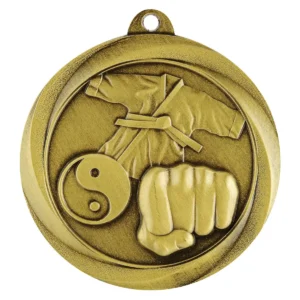 Gold econo martial arts with metal construction