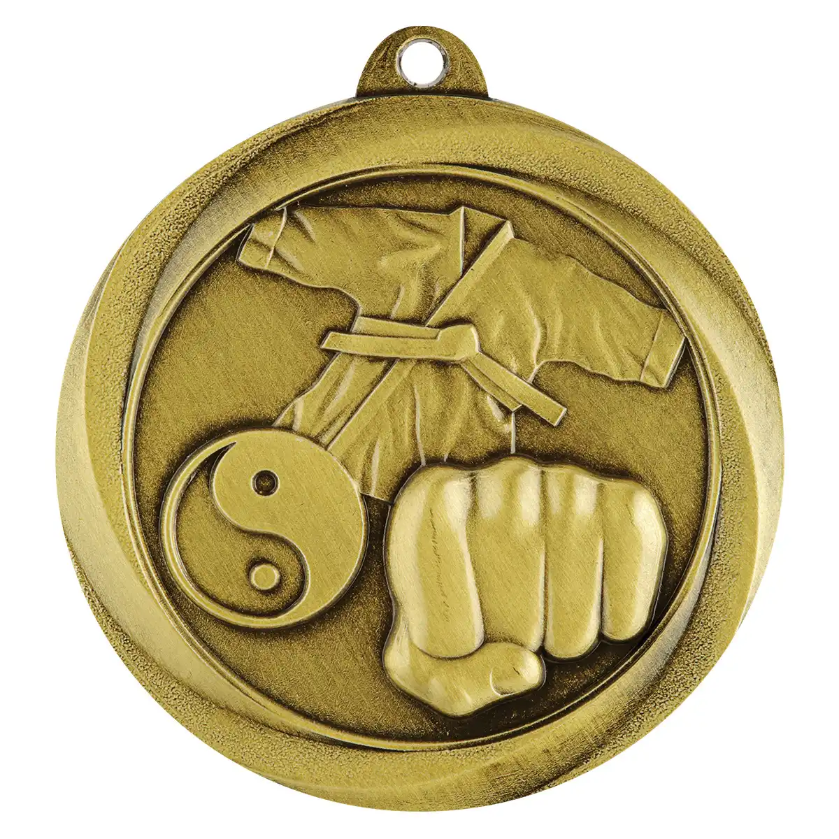 Gold econo martial arts with metal construction