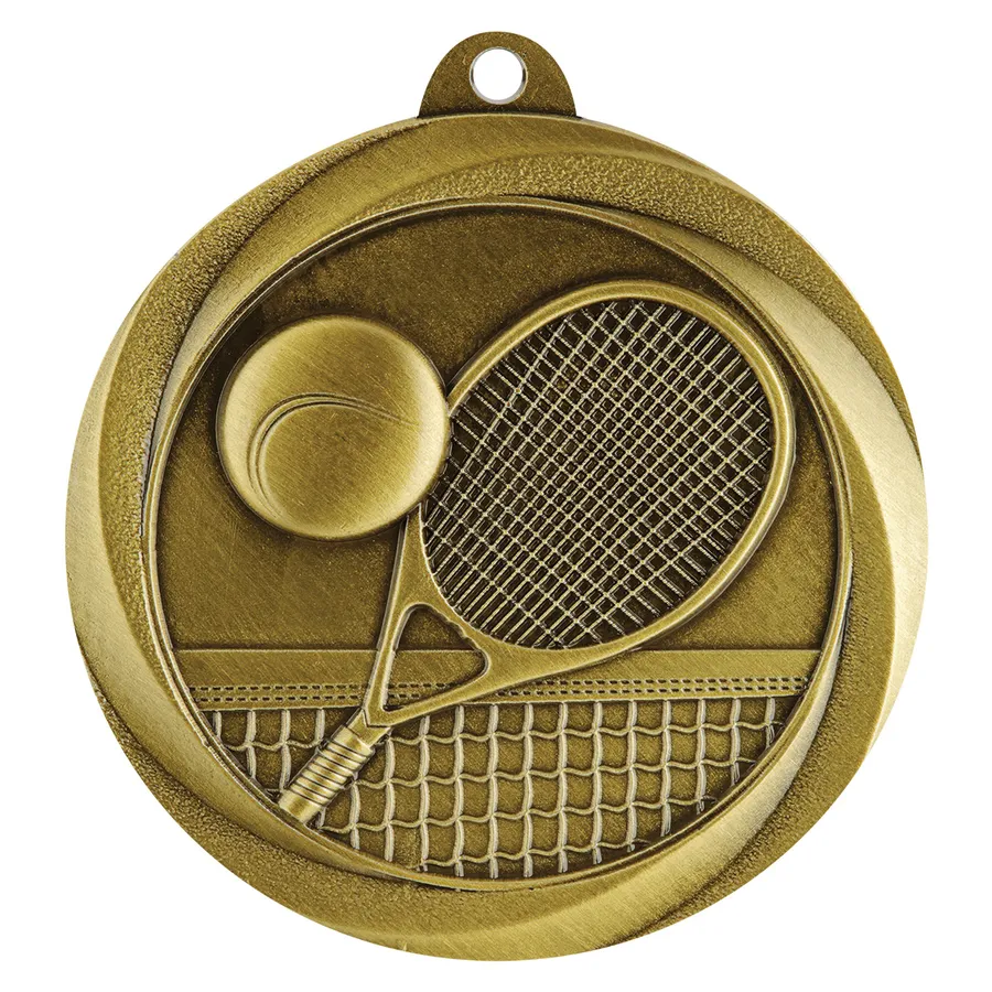 Gold econo tennis with metal construction