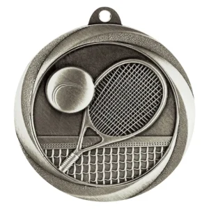 Silver econo tennis with metal construction