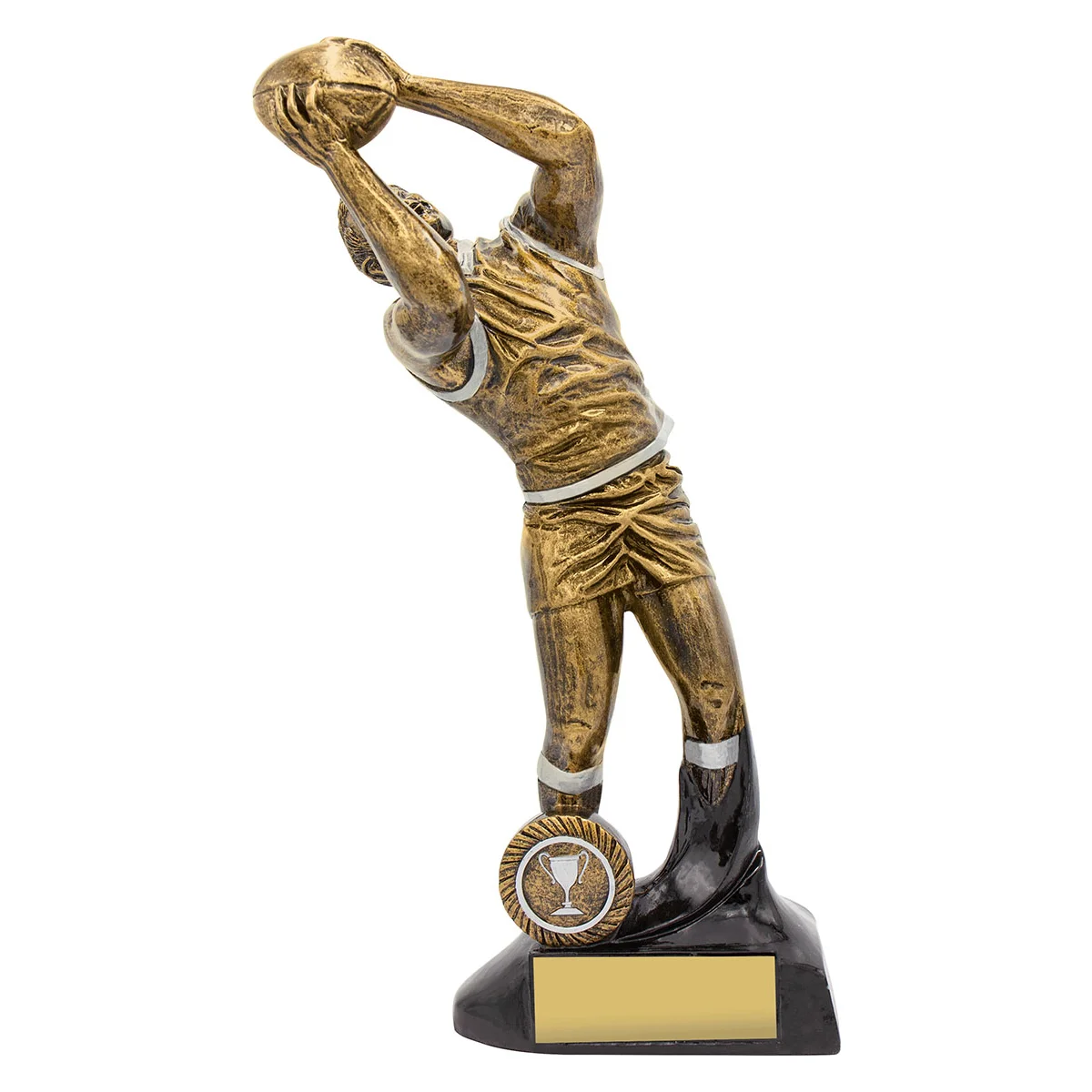 Gold evolution player with resin construction