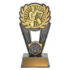 Silver / gold female rugby polaris with resin / metal construction