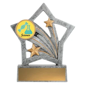Silver flash - science with resin construction