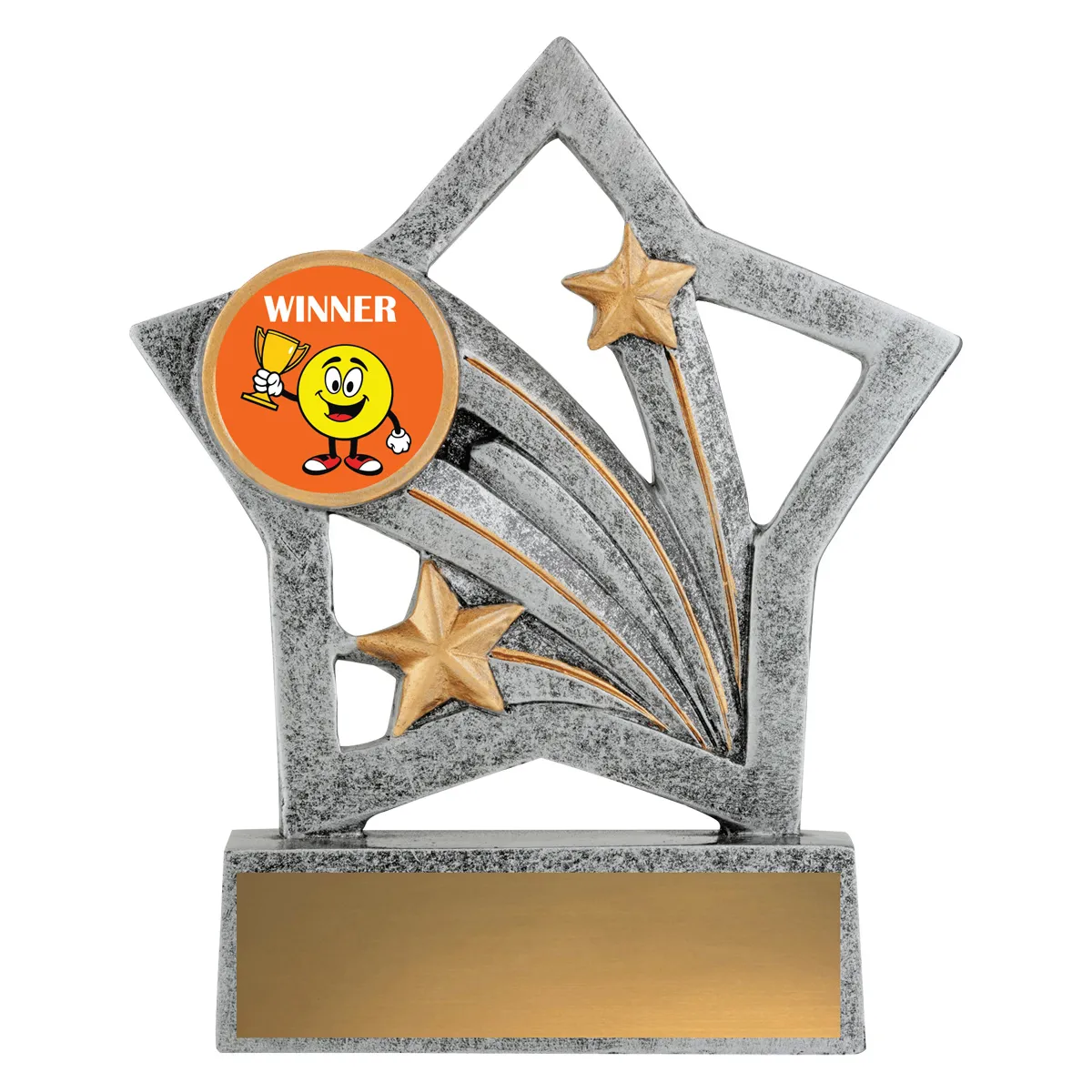 Silver flash - winner with resin construction