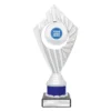 Blue flyer series - silver / blue with plastic / marble construction