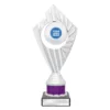 Purple flyer series - silver / purple with plastic / marble construction