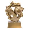 Gold football tracer with resin construction