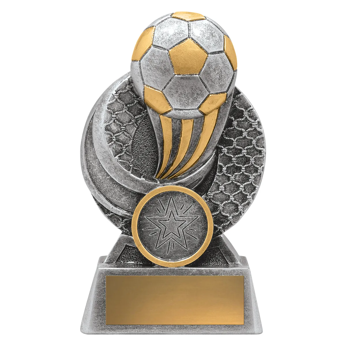 Silver football viper with resin construction
