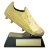 Gold / black galaxy boot with plastic construction