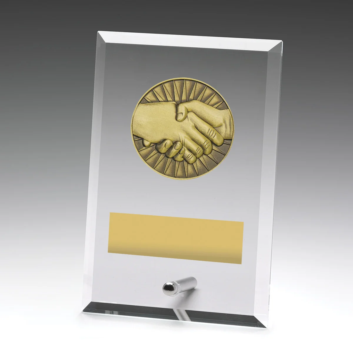 Glass plaques - fair play with glass construction