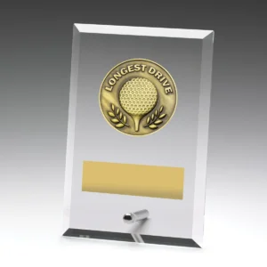 Glass plaques - longest drive with glass construction