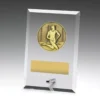 Glass plaques - male with glass construction