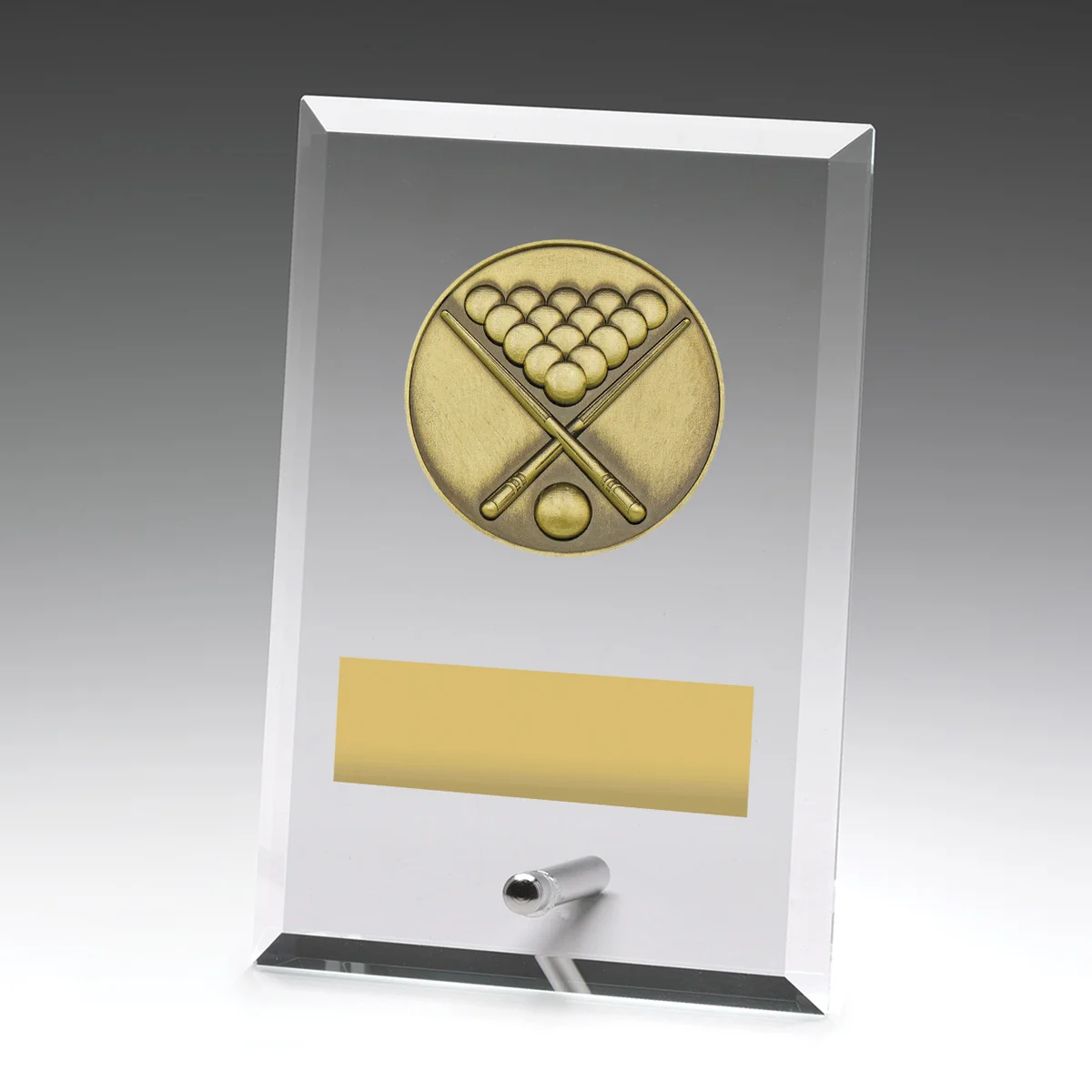 Glass plaques - pool with glass construction