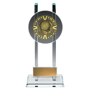 Glass varsity - basketball with metal / glass construction