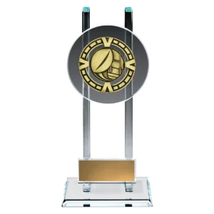Glass varsity series with metal / glass construction