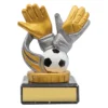 Black goalie marble with marble construction